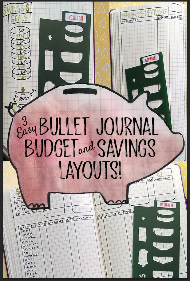 Bullet Journal Financial Tracking MoxieDori