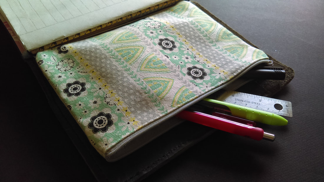 DIY Travelers Notebook Journal Supply Bag
