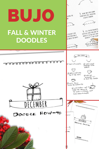 How to doodle Tea and Mittens