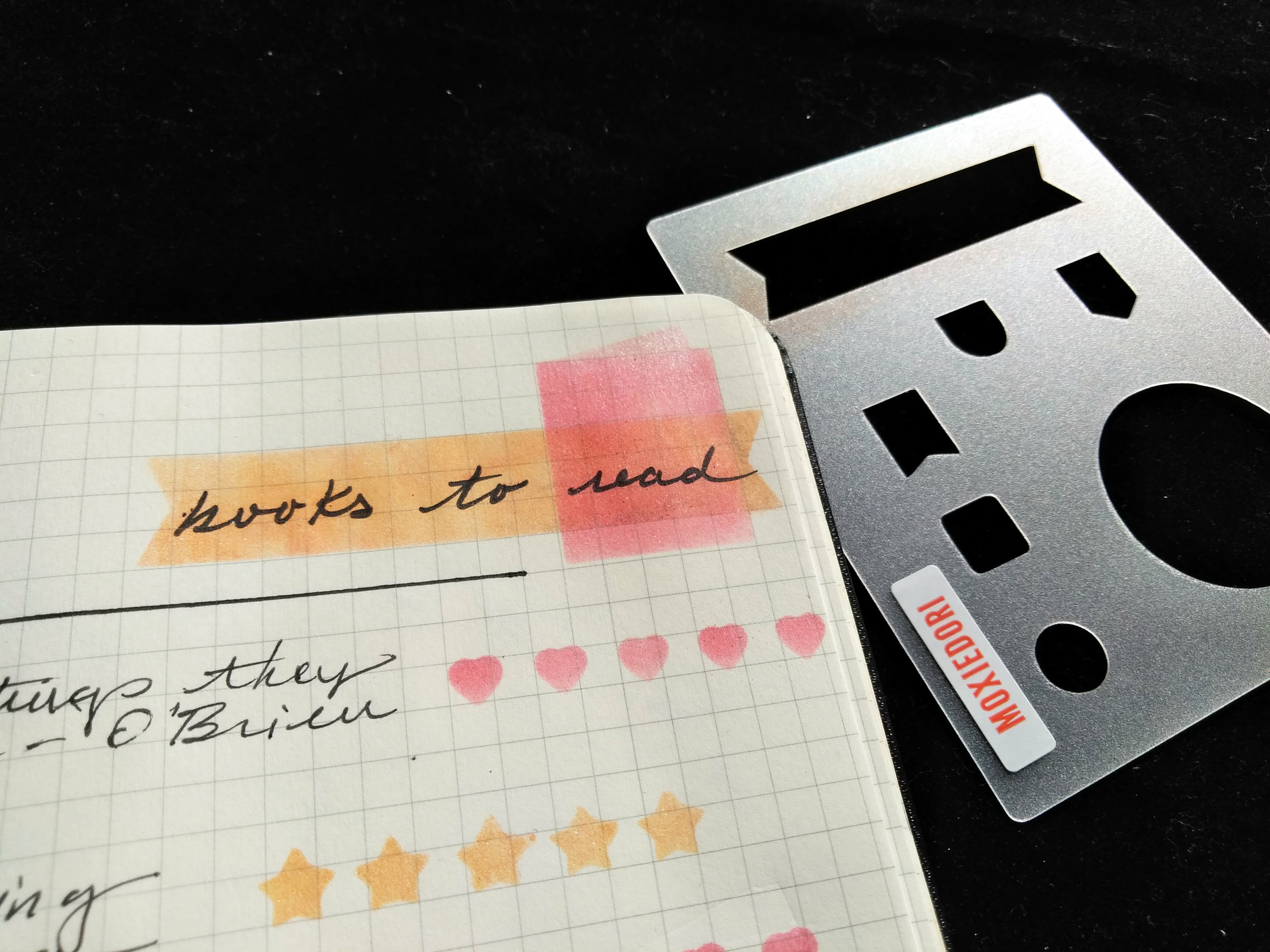 Bullet Journal Stencil Kit – 3 Stencils
