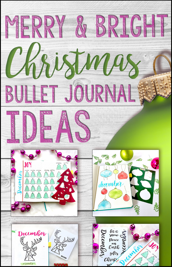 Christmas bullet journal MoxieDori